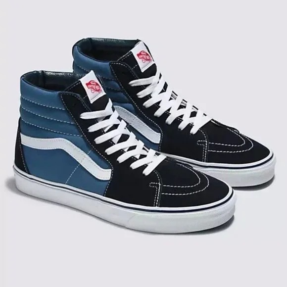 NWT Men’s Filmore Hi Suede Canvas Navy Vans Men main image 4